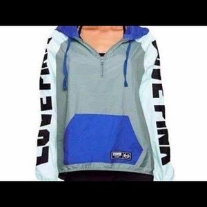Victoria's Secret Pink Anorak Windbreaker Jacket